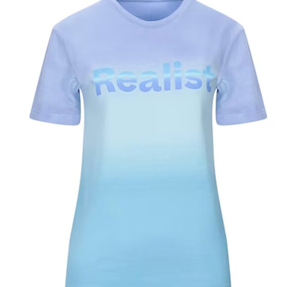 Paco Rabanne Tops - Paco Rabanne Blue Gradient Short Sleeve Tee